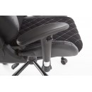 Кресло компьютерное HALMAR DRAKE черный/серый